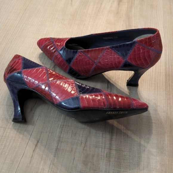 Amanda Smith Shoes - Vintage fine leather Amanda Smith pumps
